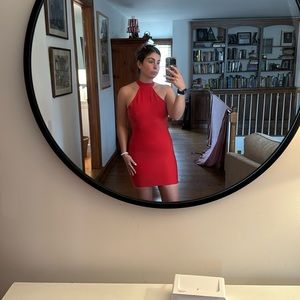 “About us” mini dress